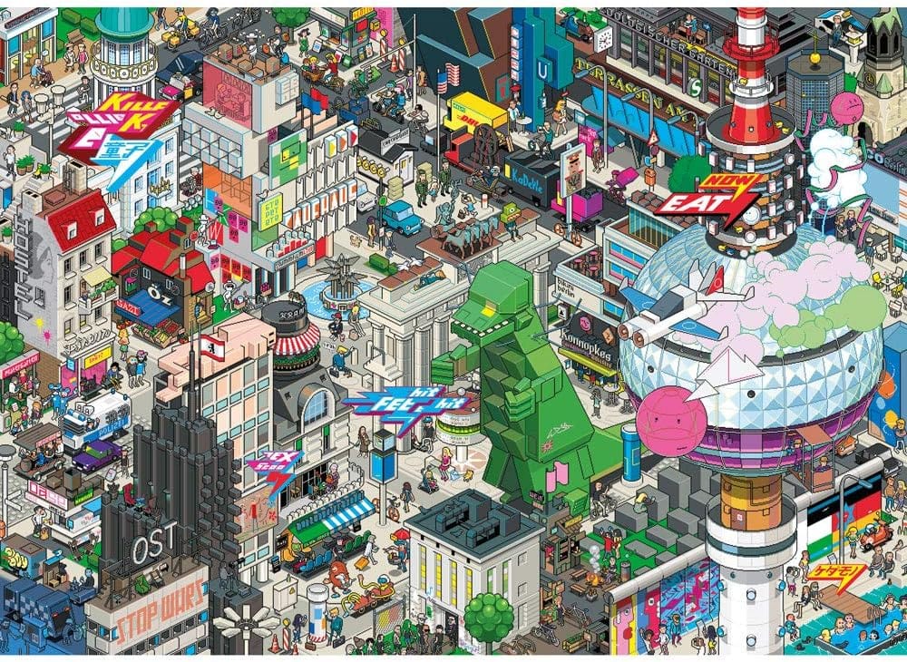 Puzzle 1000: Berlin Quest CASSE-TÊTE - 1000 morceaux