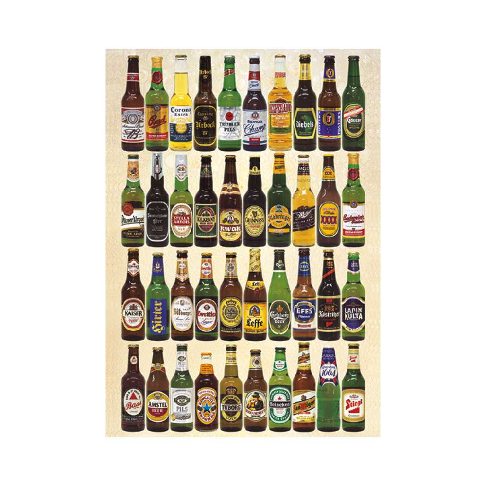 Puzzle 1000: Bières CASSE-TÊTE - 1000 morceaux