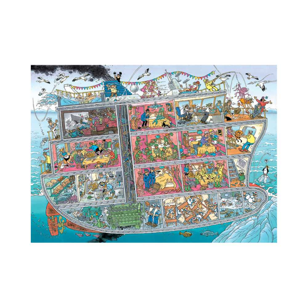 Puzzle 1000: Cruise Ship, JvH CASSE-TÊTE - 1000 morceaux