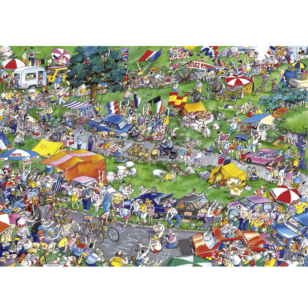 Puzzle 1000: Cycle Race, Blachon CASSE-TÊTE - 1000 morceaux
