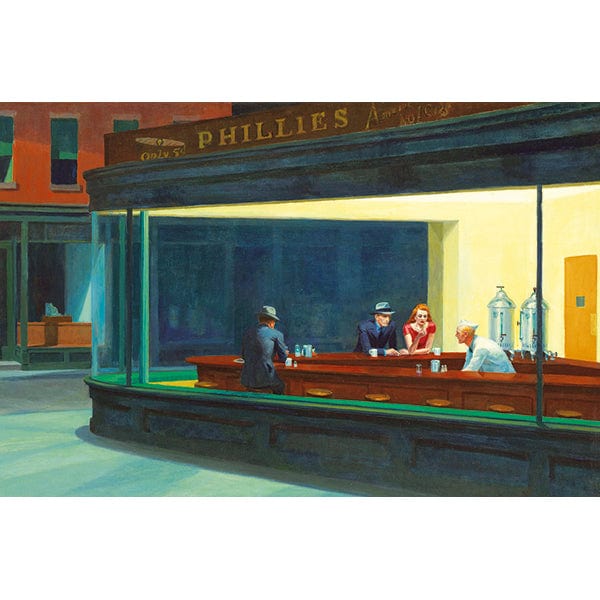 Puzzle 1000: Hopper - Rodeurs de nuit CASSE-TÊTE - 1000 morceaux