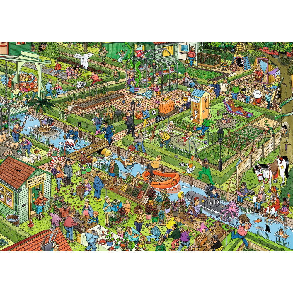 Puzzle 1000: Le jardin de légumes, JvH CASSE-TÊTE - 1000 morceaux