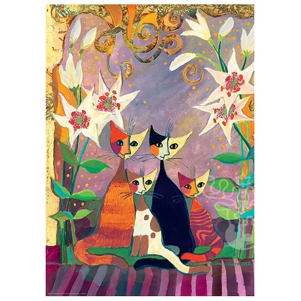 Puzzle 1000: Lilies, Wachtmeister CASSE-TÊTE - 1000 morceaux