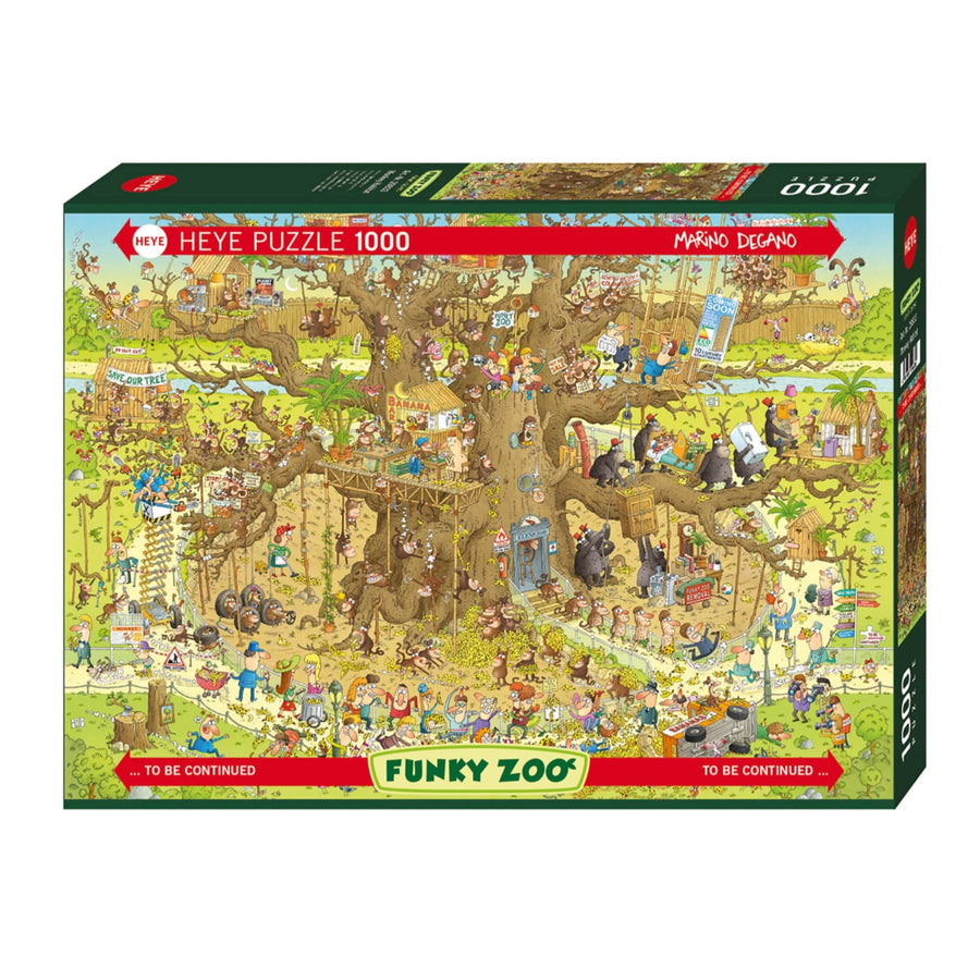 Puzzle 1000: Monkey Habitat, Degano CASSE-TÊTE - 1000 morceaux