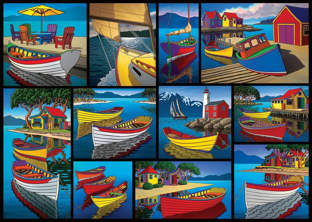 Puzzle 1000: On the Water CASSE-TÊTE - 1000 morceaux