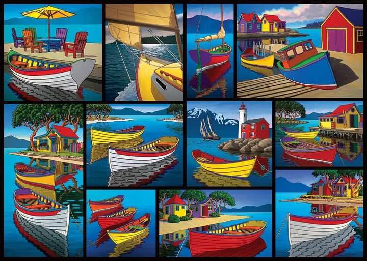 Puzzle 1000: On the Water CASSE-TÊTE - 1000 morceaux