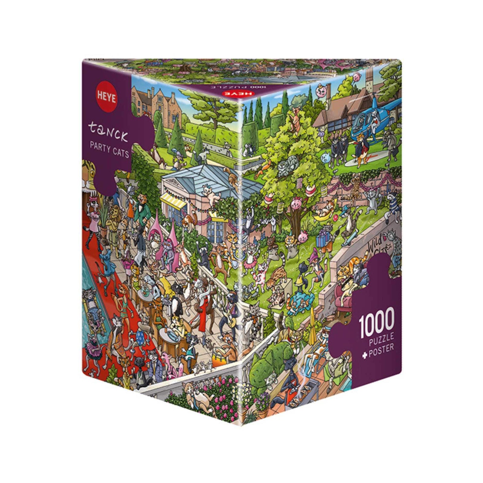 Puzzle 1000: Party Cats, Tanck CASSE-TÊTE - 1000 morceaux
