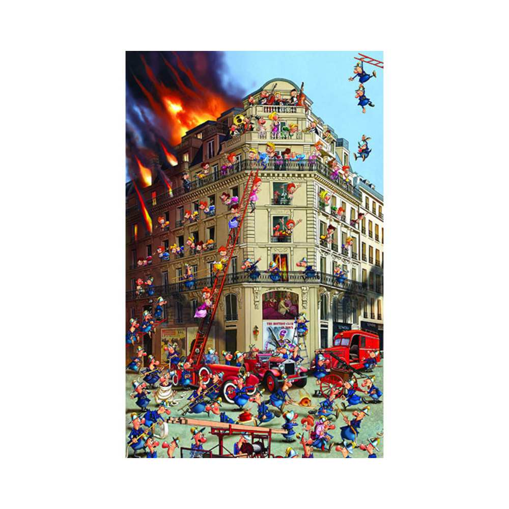 Puzzle 1000: Pompiers, Ruyer CASSE-TÊTE - 1000 morceaux