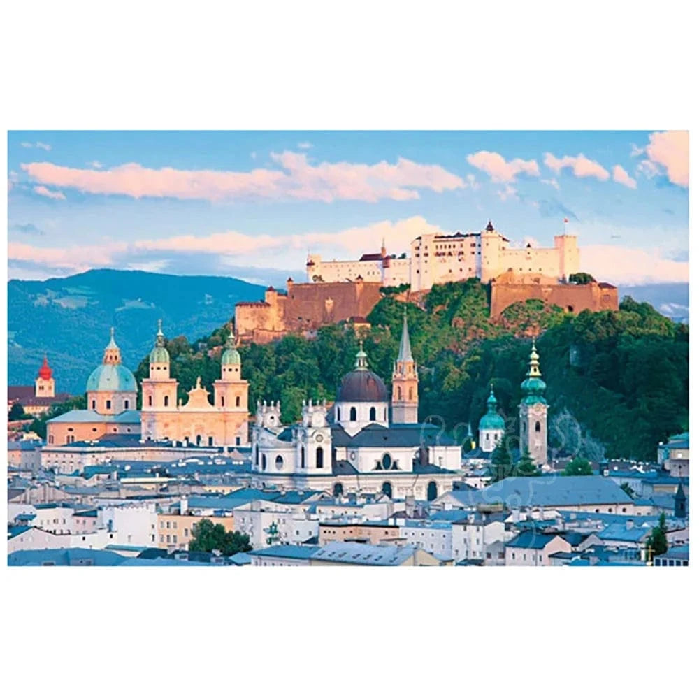 Puzzle 1000: Salzburg CASSE-TÊTE - 1000 morceaux
