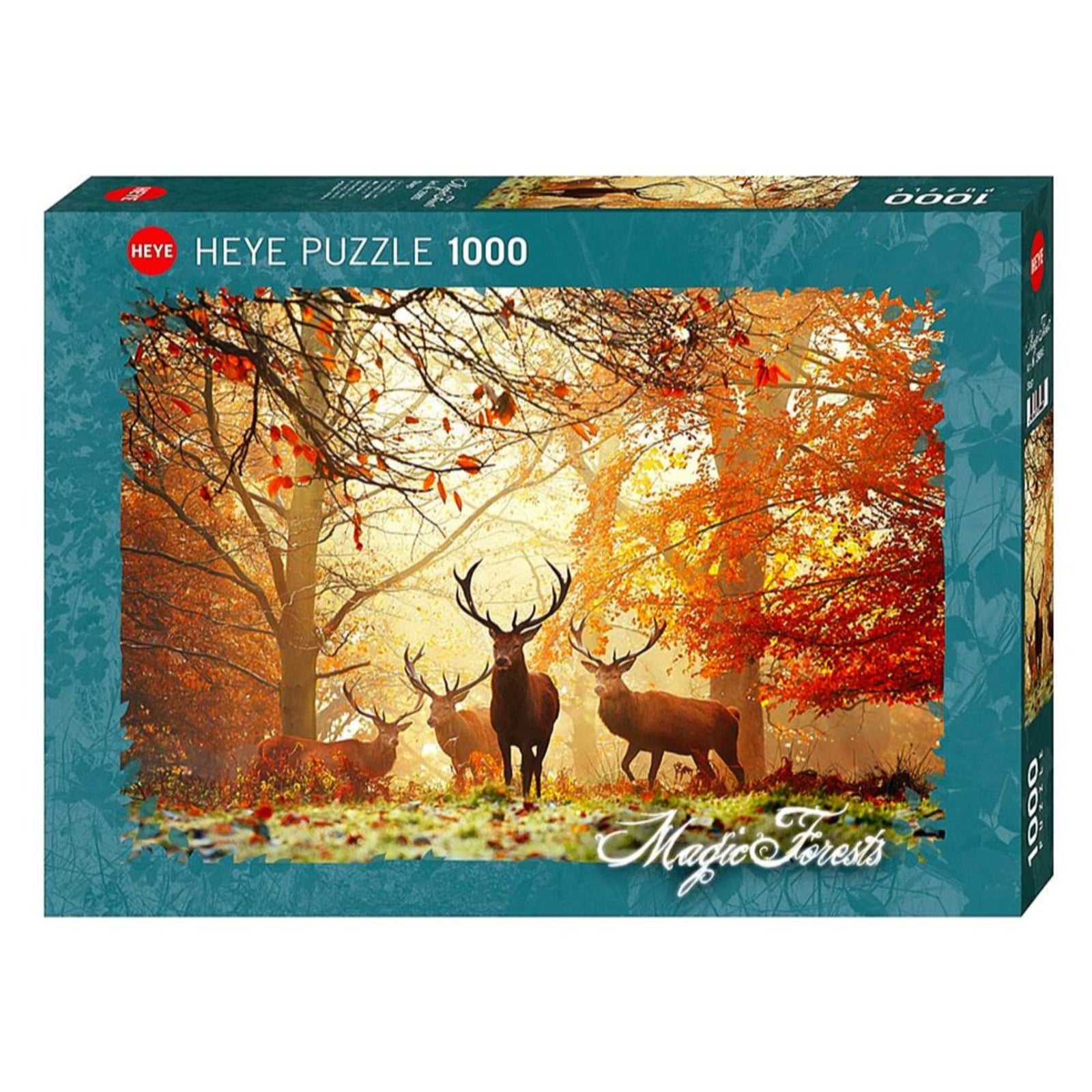 Puzzle 1000: Stags, Magic Forest CASSE-TÊTE - 1000 morceaux