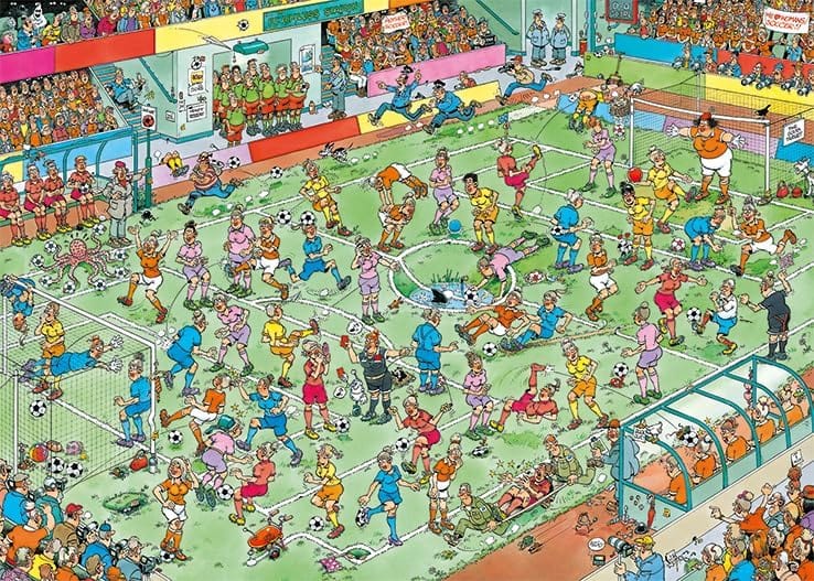 Puzzle 1000: WC Women's Soccer, JvH CASSE-TÊTE - 1000 morceaux
