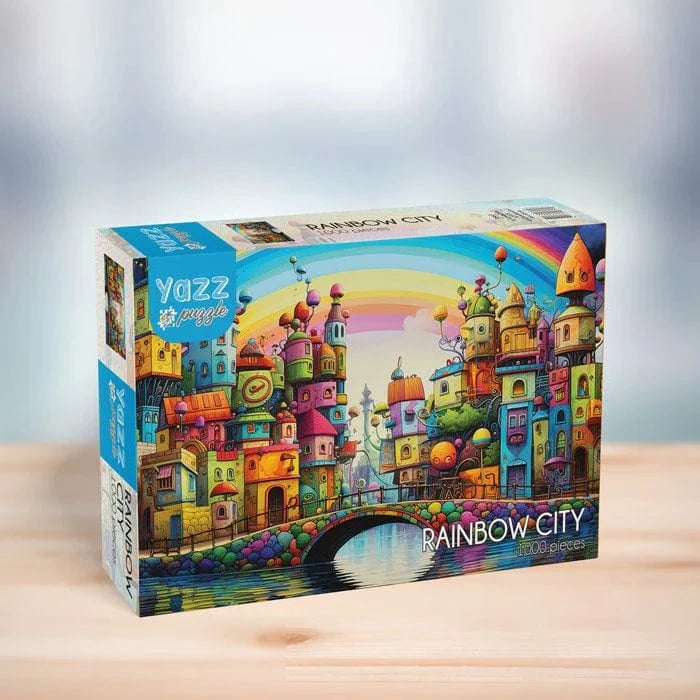 Rainbow City (Puzzle 1000 pcs) CASSE-TÊTE - 1000 morceaux