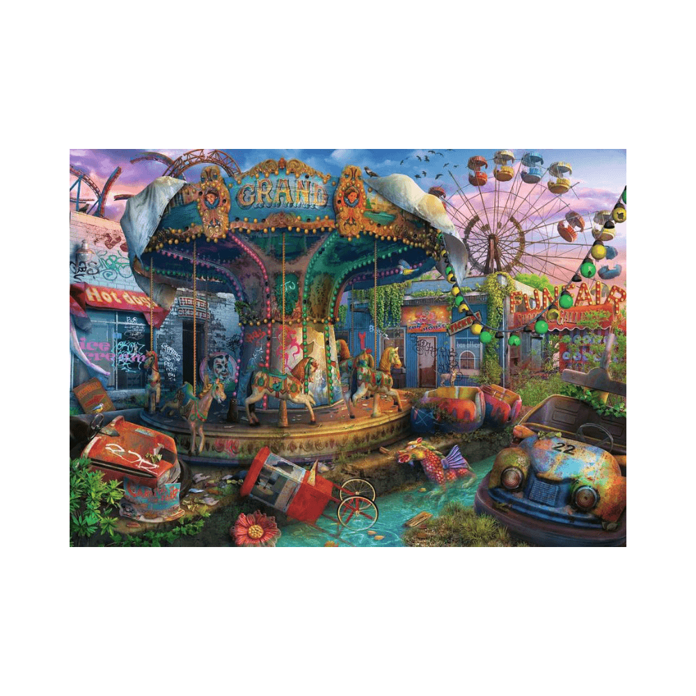 Ravensburger Abandoned Series: Gloomy Carnival (Puzzle 1000 pcs) CASSE-TÊTE - 1000 morceaux