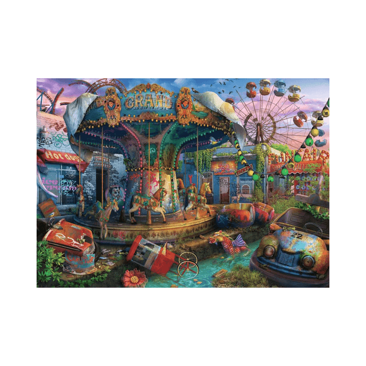 Ravensburger Abandoned Series: Gloomy Carnival (Puzzle 1000 pcs) CASSE-TÊTE - 1000 morceaux