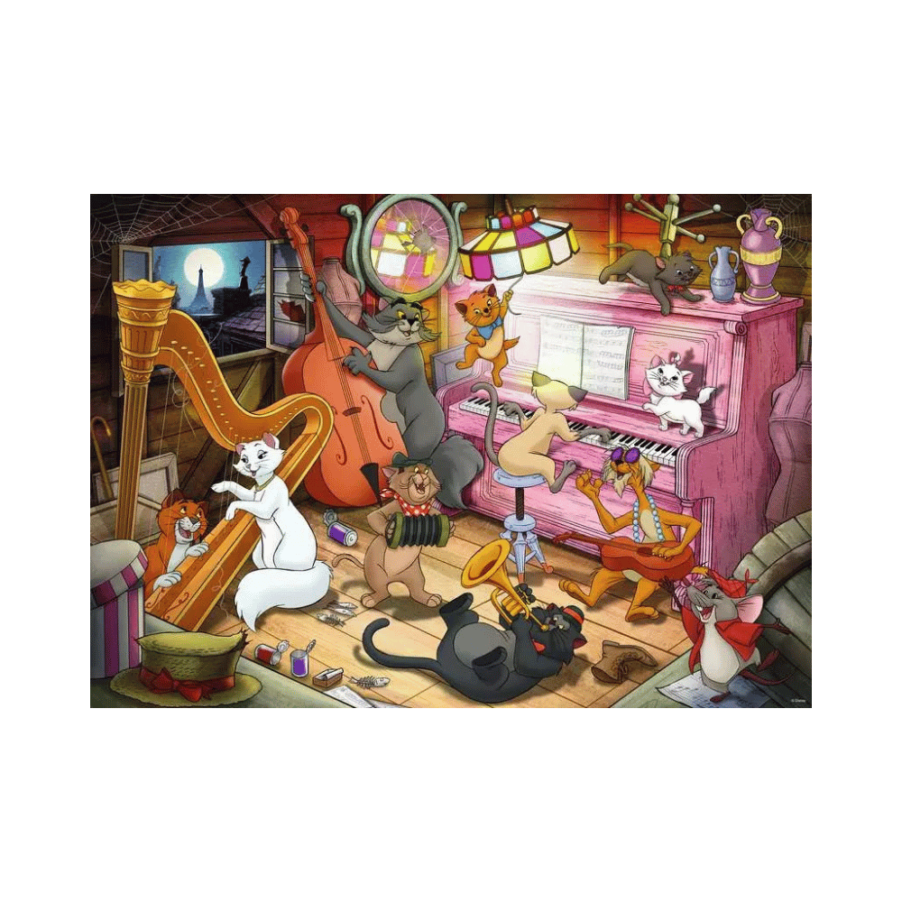 Ravensburger Collector's Edition: Disney The Aristocats (Puzzle 1000 pcs) CASSE-TÊTE - 1000 morceaux