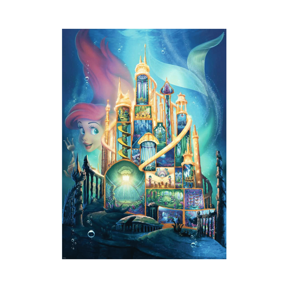 Ravensburger Disney Castle: Ariel 1000 pc Puzzle CASSE-TÊTE - 1000 morceaux