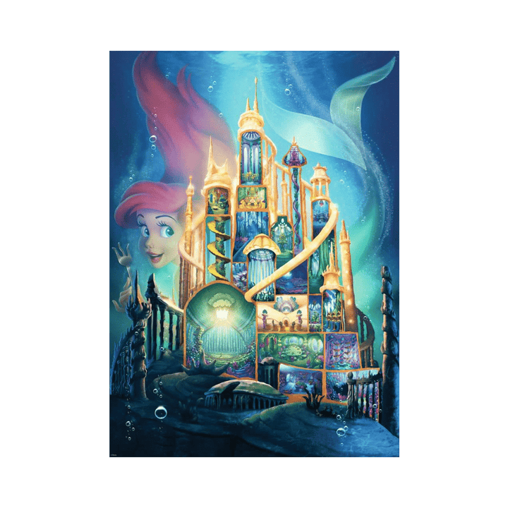 Ravensburger Disney Castle: Ariel 1000 pc Puzzle CASSE-TÊTE - 1000 morceaux
