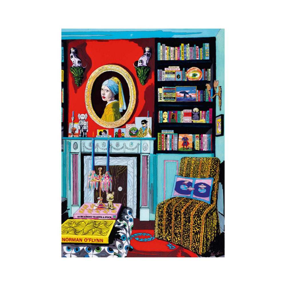 Room with Vermeer (1000 pcs) CASSE-TÊTE - 1000 morceaux