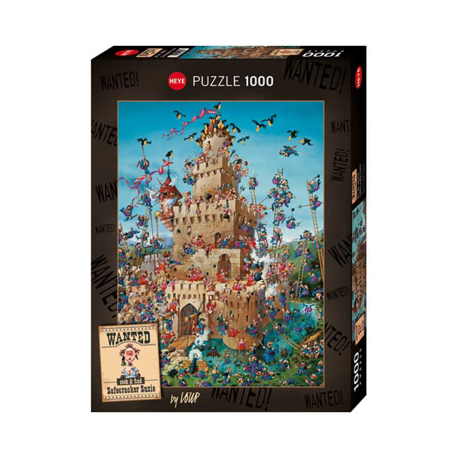 Safecracker Suzie, Wanted! (1000 pcs) CASSE-TÊTE - 1000 morceaux
