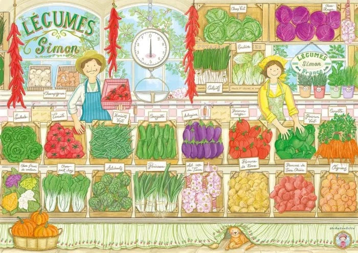 Simon's Greengrocer (Puzzle 1000 pcs) CASSE-TÊTE - 1000 morceaux
