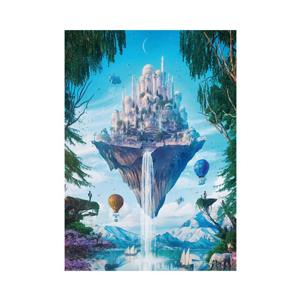 Sky Isle (1000 pcs) CASSE-TÊTE - 1000 morceaux