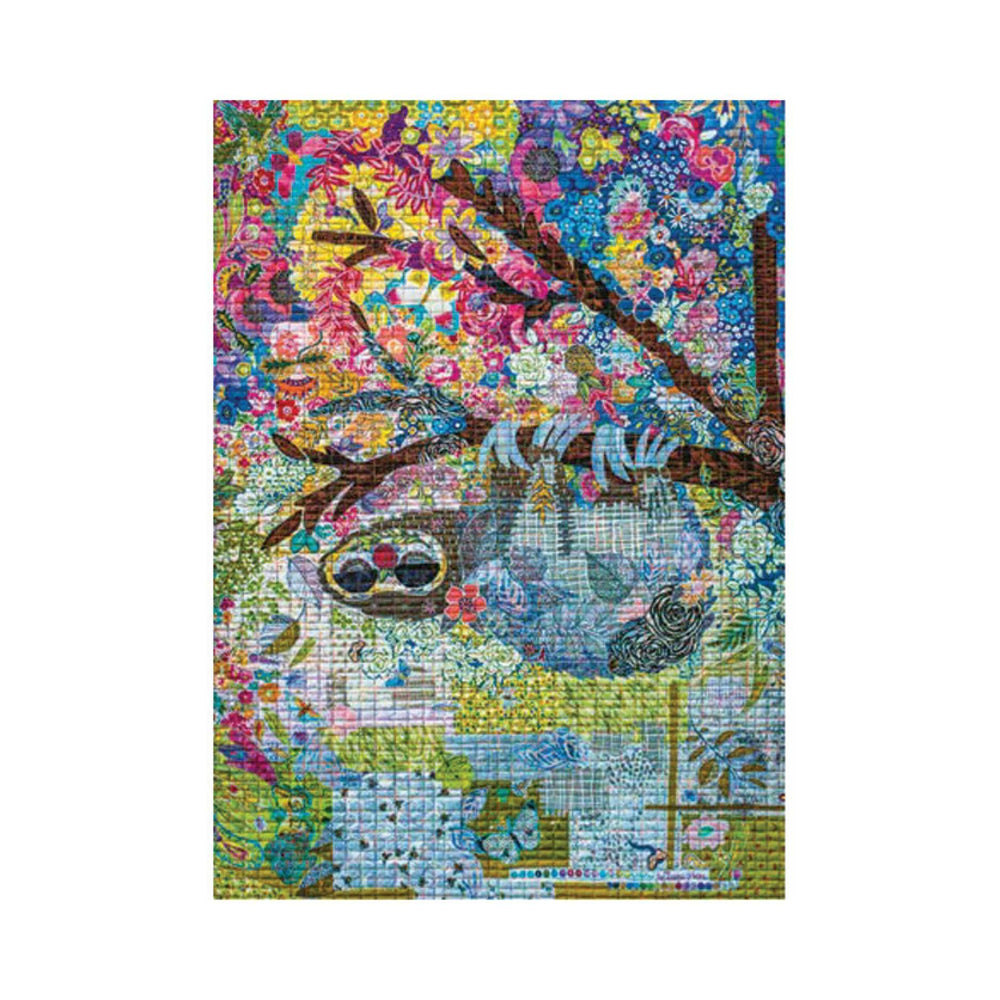 Sloth, Quilt Art (1000 pcs) CASSE-TÊTE - 1000 morceaux