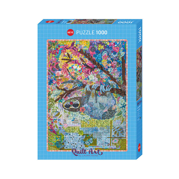 Sloth, Quilt Art (1000 pcs) CASSE-TÊTE - 1000 morceaux