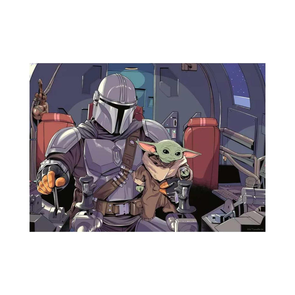 Star Wars: Mandalorian (1000 pcs) CASSE-TÊTE - 1000 morceaux