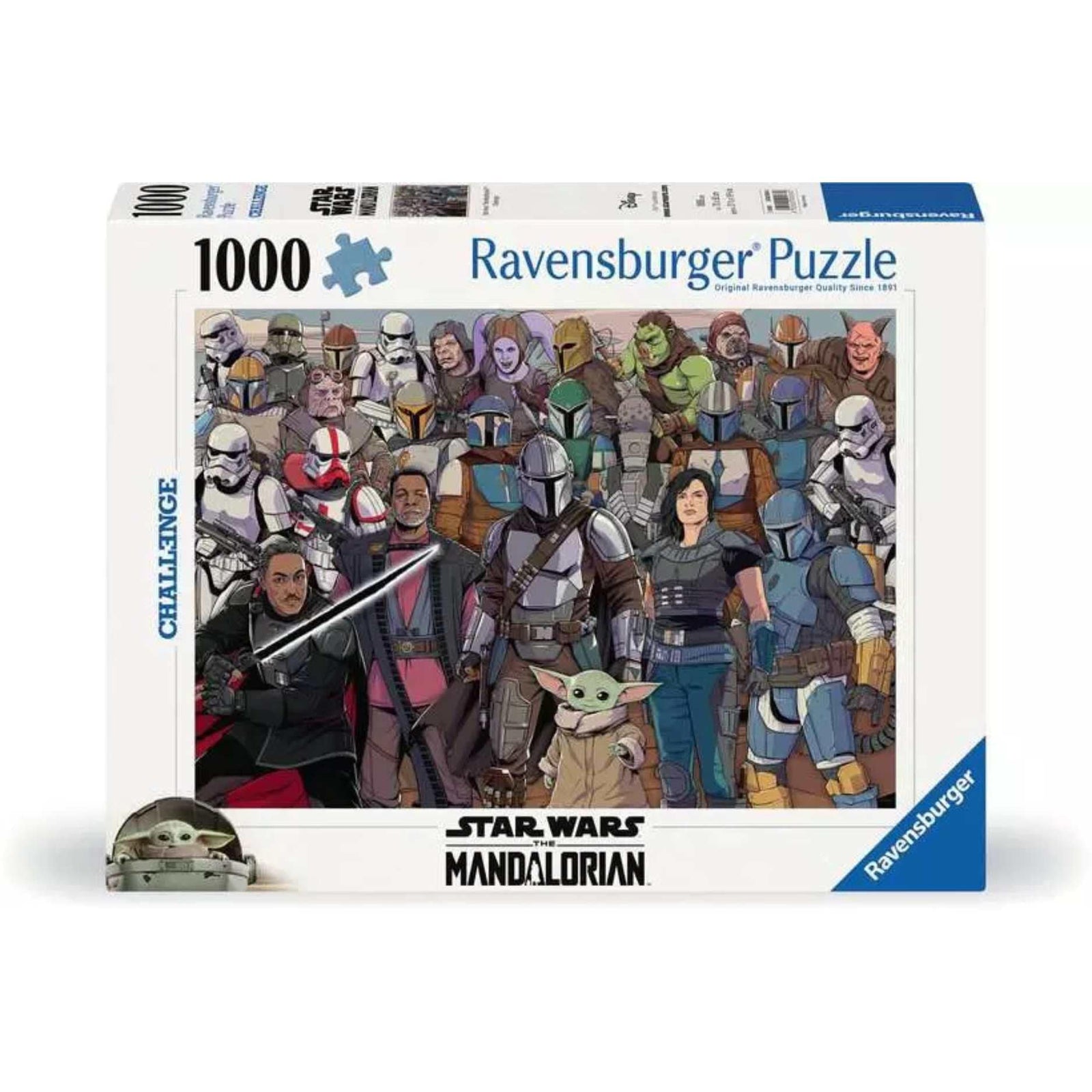 Star Wars: The Mandalorian Challenge (1000 pcs) CASSE-TÊTE - 1000 morceaux