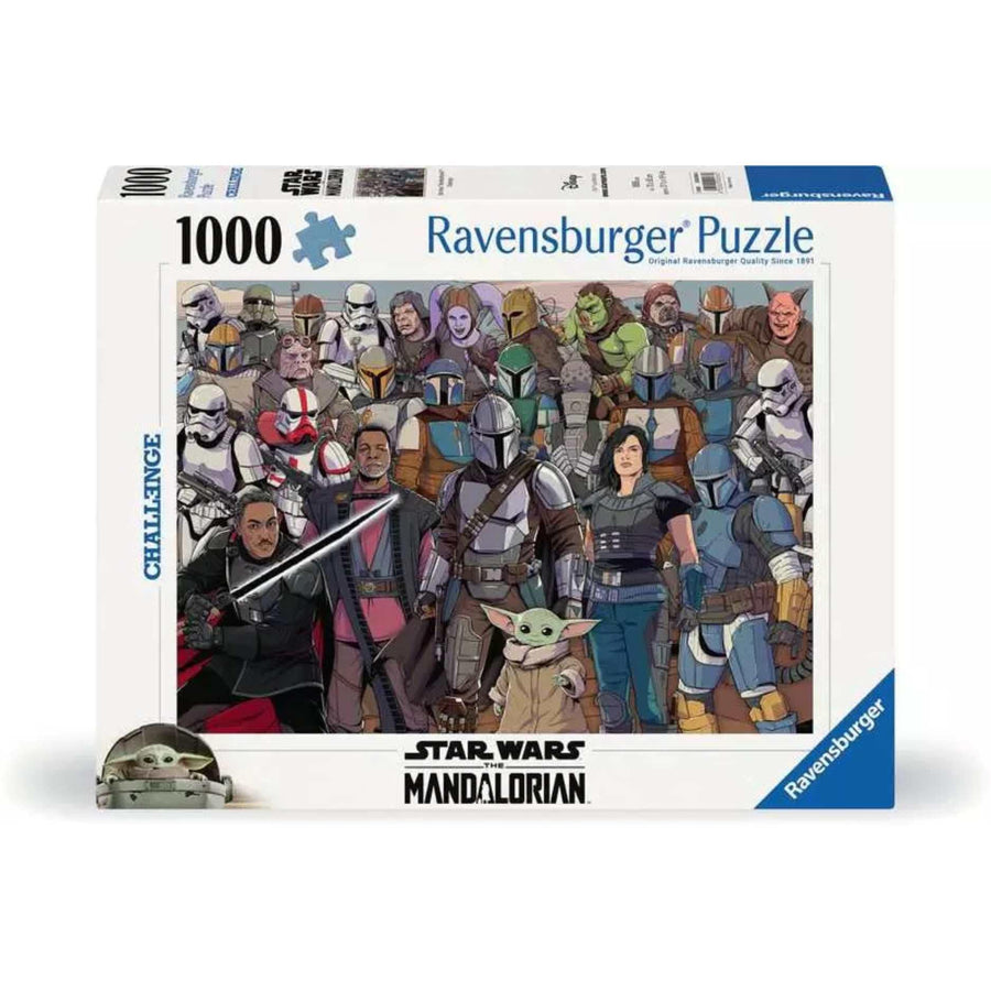Star Wars: The Mandalorian Challenge (1000 pcs) CASSE-TÊTE - 1000 morceaux