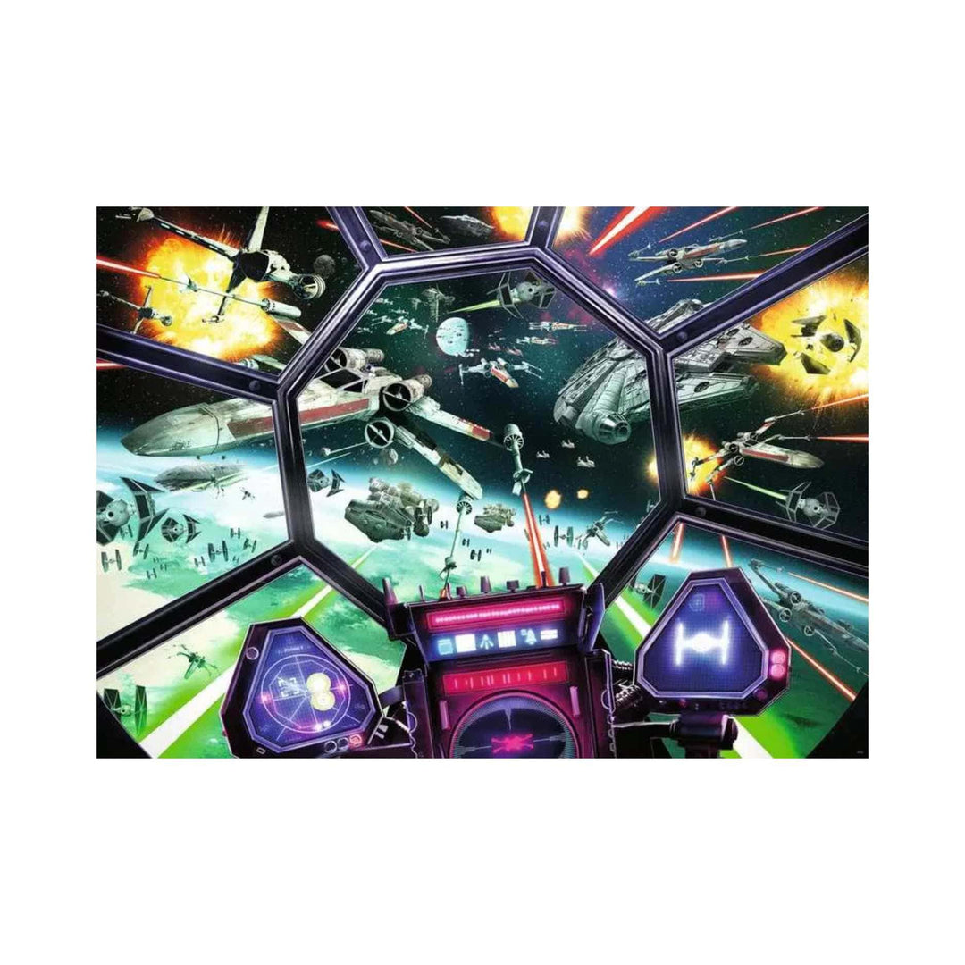 Star Wars:TIE Fighter Cockpit (1000 pcs) CASSE-TÊTE - 1000 morceaux