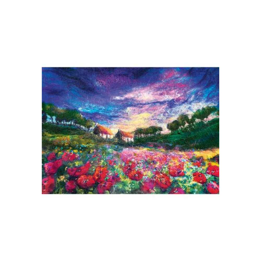 Sundown Poppies (1000 pcs) CASSE-TÊTE - 1000 morceaux