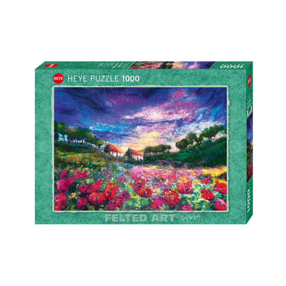 Sundown Poppies (1000 pcs) CASSE-TÊTE - 1000 morceaux