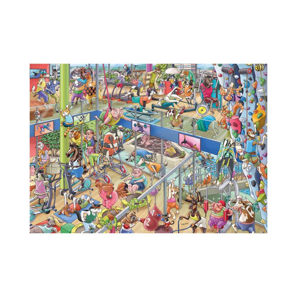 Tanck : Pet Gym (1000 pcs) CASSE-TÊTE - 1000 morceaux