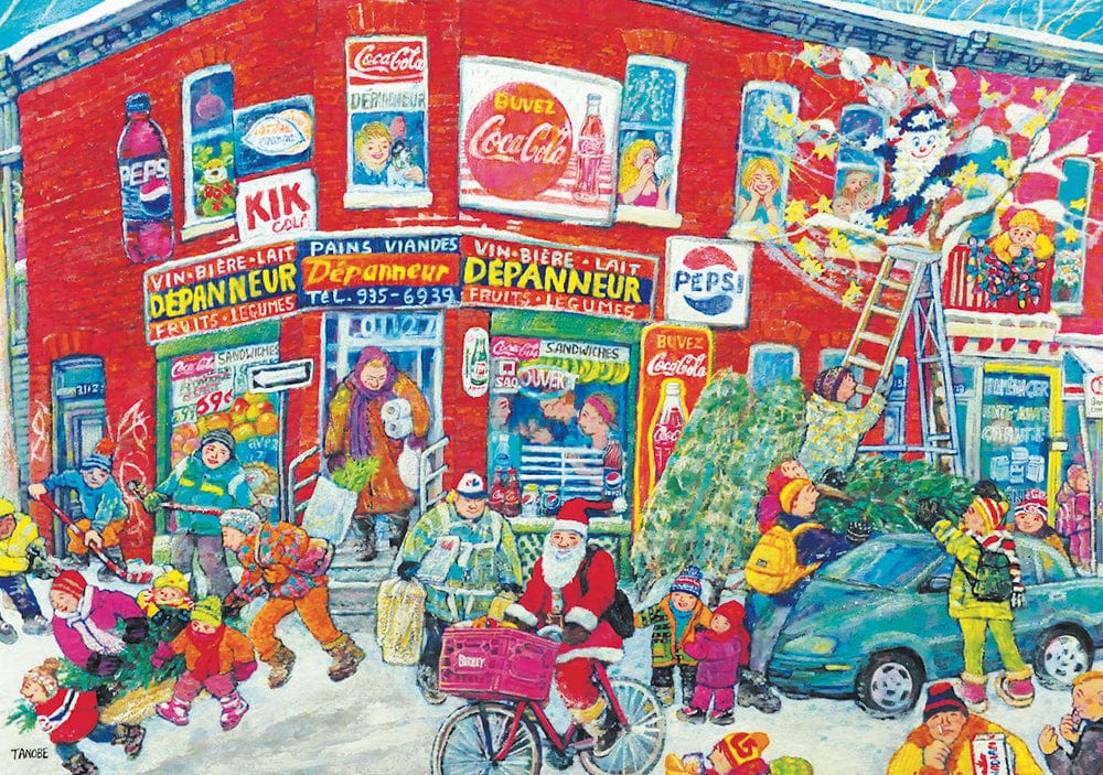 Tanobe - Le sprint de noël (1000 pcs) CASSE-TÊTE - 1000 morceaux