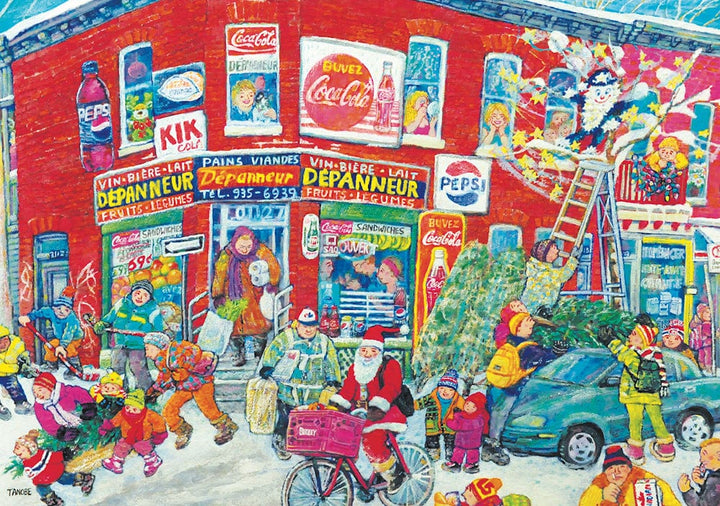 Tanobe - Le sprint de noël (1000 pcs) CASSE-TÊTE - 1000 morceaux