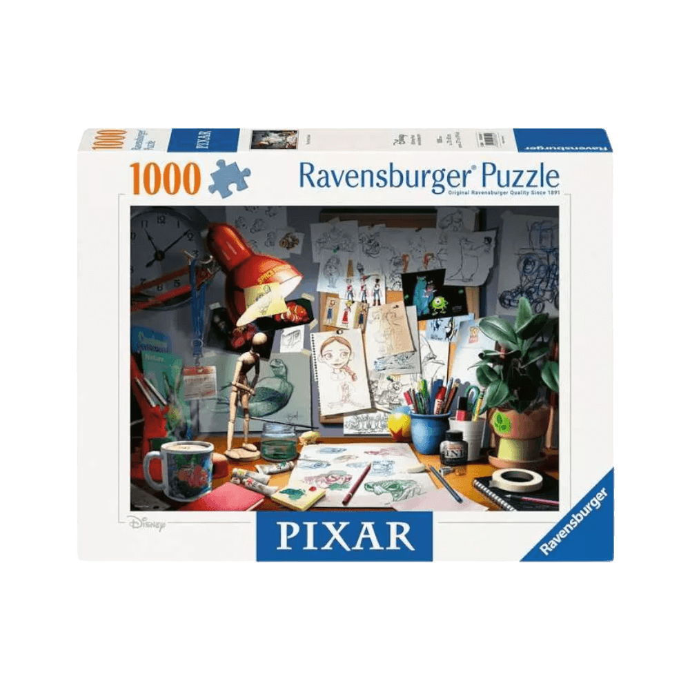The Artist's Desk (Puzzle 1000 pcs) CASSE-TÊTE - 1000 morceaux