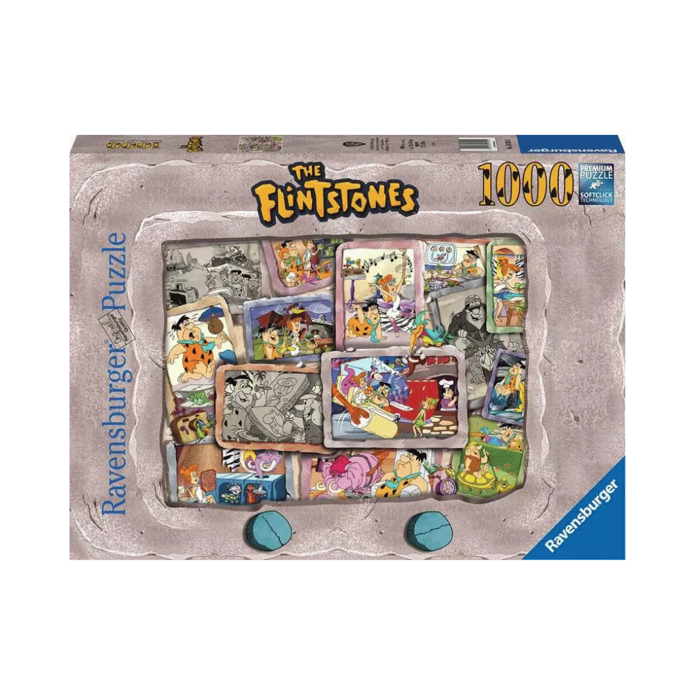 The Flintstones - Modern Filtstones (Puzzle 1000 pcs) CASSE-TÊTE - 1000 morceaux