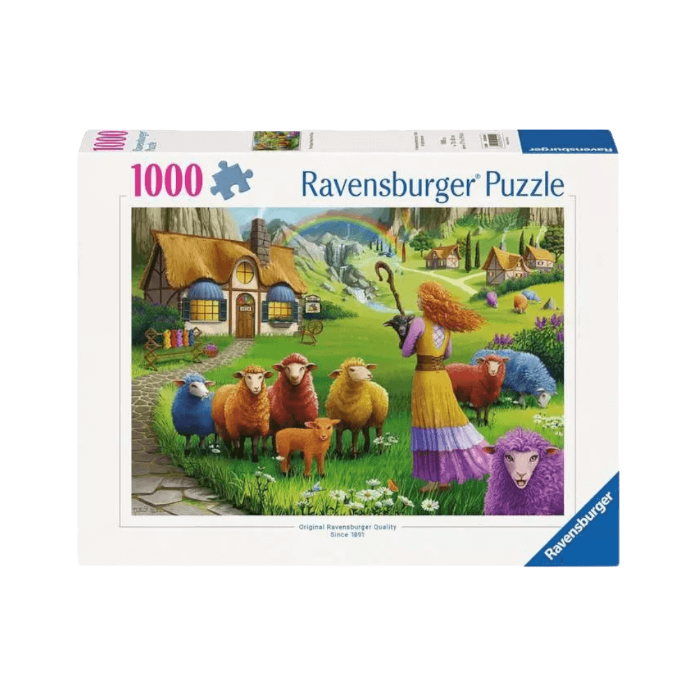The Happy Sheep Yarn Shop (1000 pc) CASSE-TÊTE - 1000 morceaux