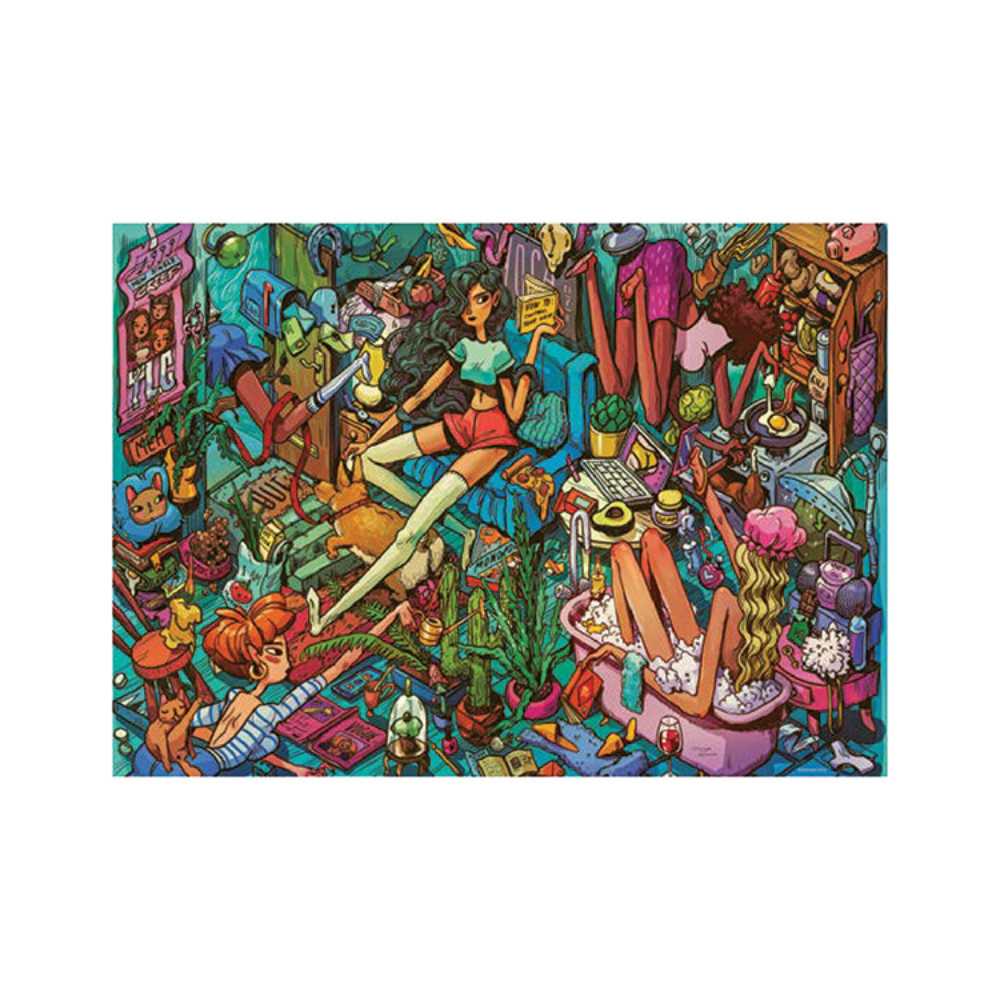 Tiurina : Homely Housemates (1000 pcs) CASSE-TÊTE - 1000 morceaux