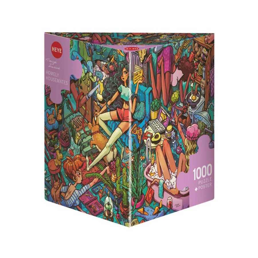 Tiurina : Homely Housemates (1000 pcs) CASSE-TÊTE - 1000 morceaux