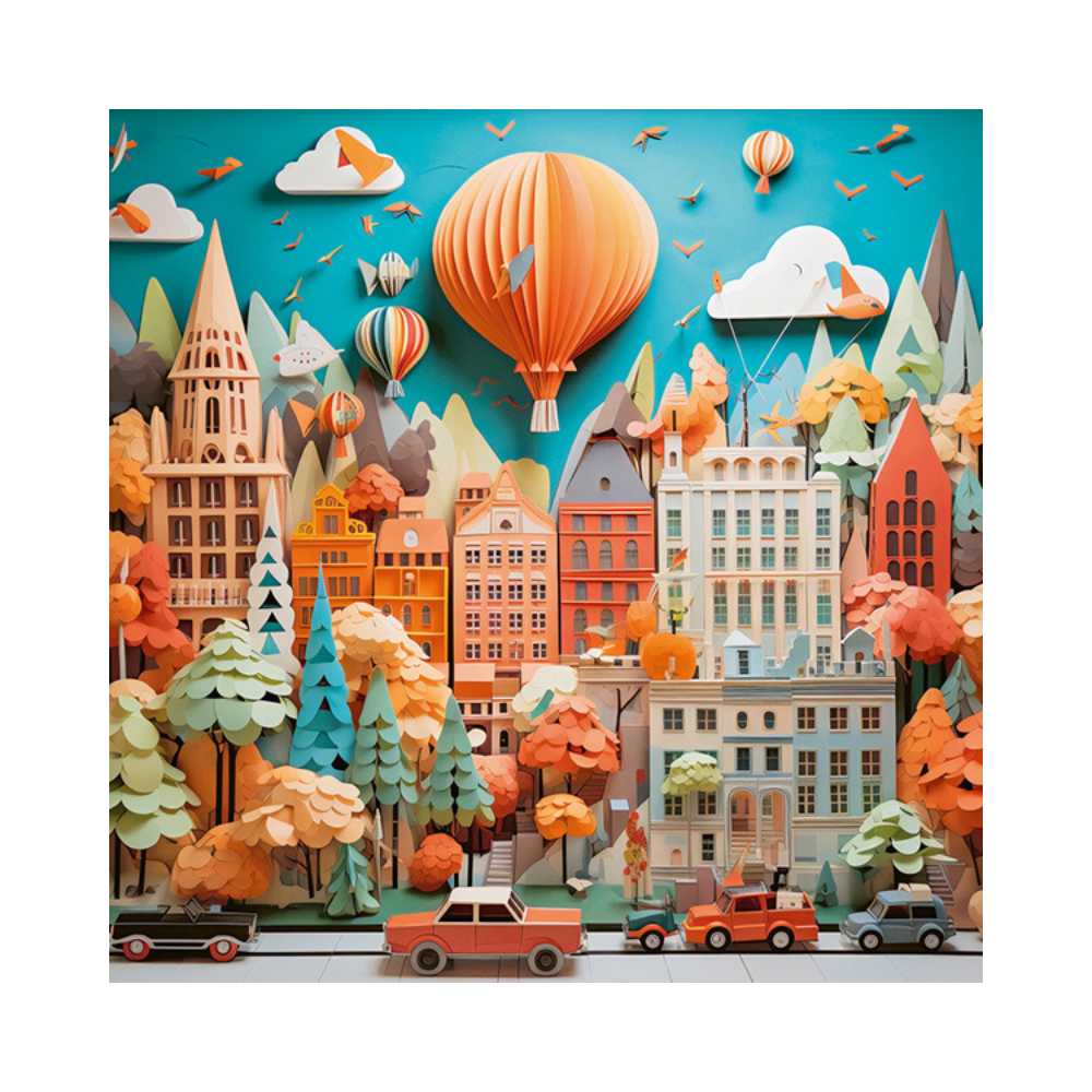 Townscape (1000 pcs) CASSE-TÊTE - 1000 morceaux