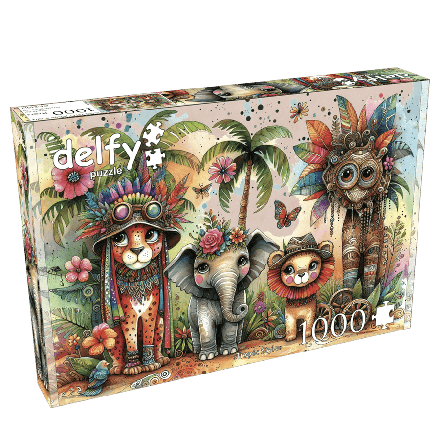 Tropic Style (1000 pcs) CASSE-TÊTE - 1000 morceaux