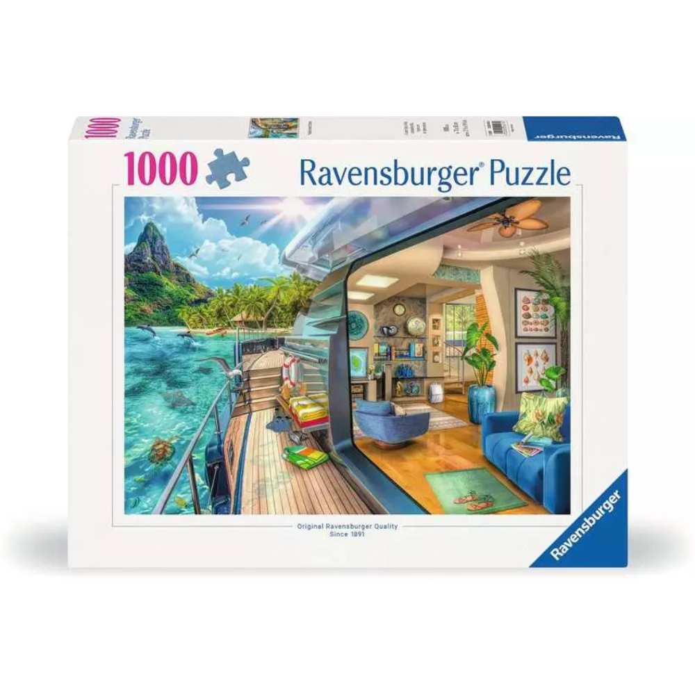 Tropical Island Charter (1000 pcs) CASSE-TÊTE - 1000 morceaux
