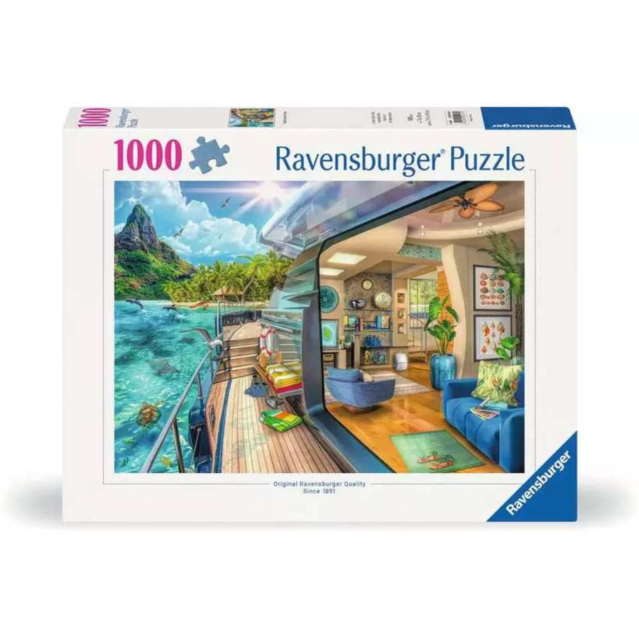 Tropical Island Charter (1000 pcs) CASSE-TÊTE - 1000 morceaux