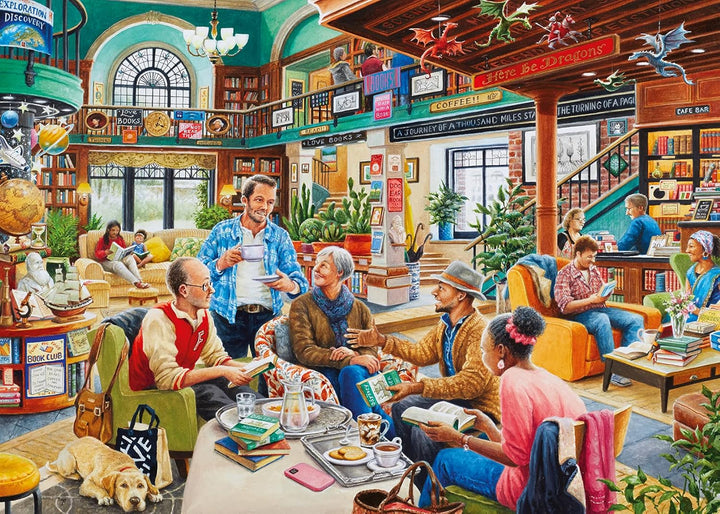 Turn the Page Bookclub (1000 pcs) CASSE-TÊTE - 1000 morceaux