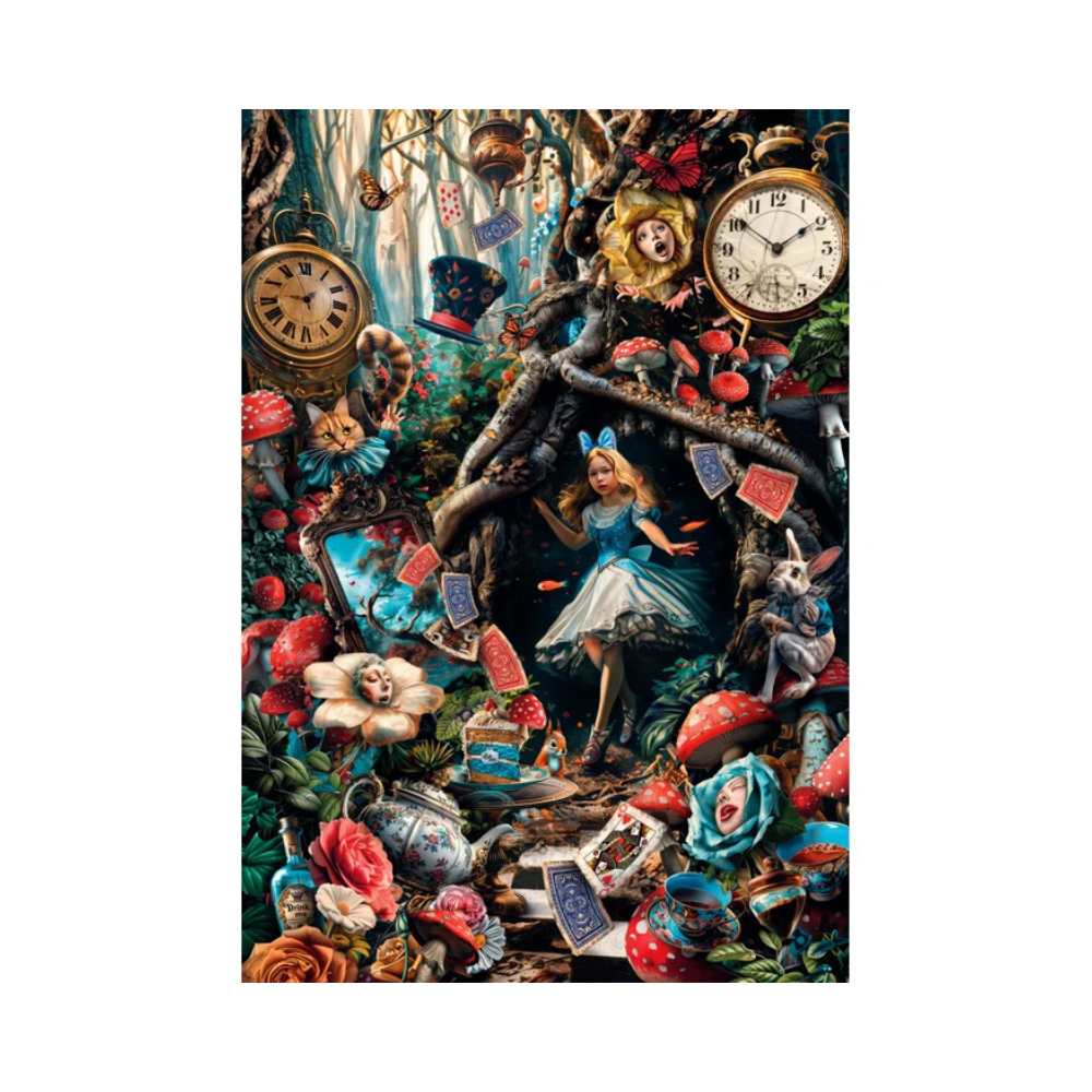 Un jour de plus au pays des merveilles (1000 pcs) CASSE-TÊTE - 1000 morceaux