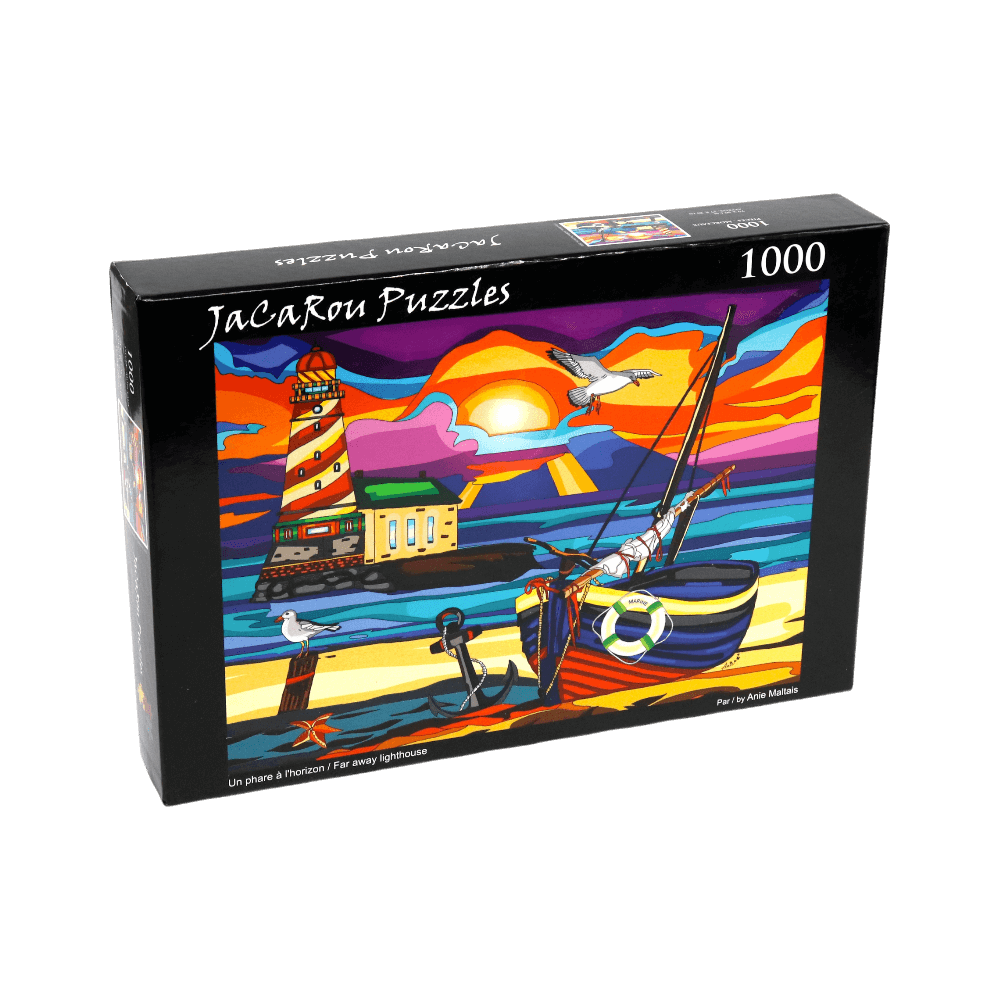 Un phare à l'horizon | Far Away Lighthouse (Puzzle 1000 pcs) CASSE-TÊTE - 1000 morceaux