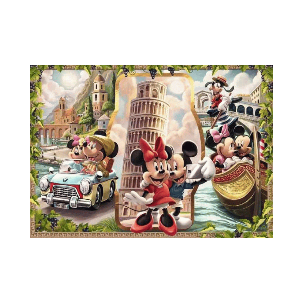 Vacation Mickey & Minnie (1000 pc) CASSE-TÊTE - 1000 morceaux