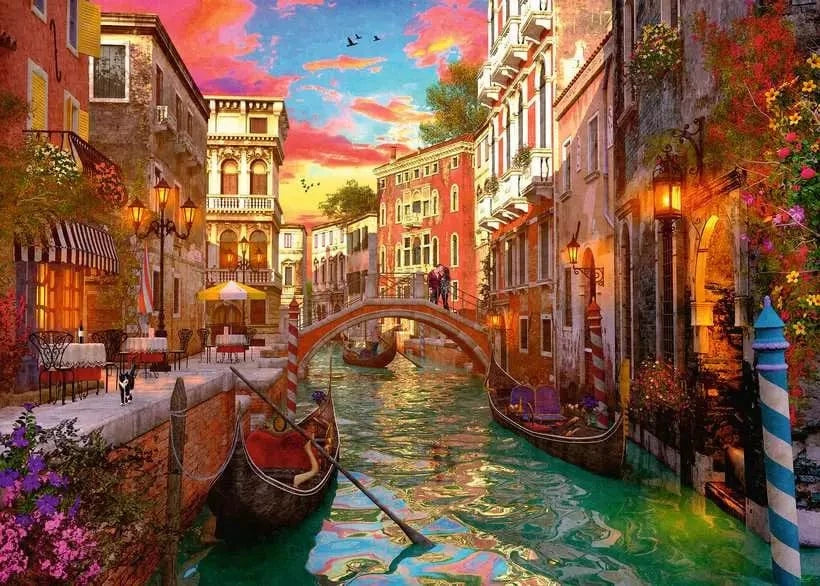 Venice Romance (1000 pcs) CASSE-TÊTE - 1000 morceaux